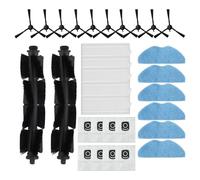 Kit de piezas de repuesto para Tefal X-Plorer Serie 75 S+ RG8597W, filtro de cepillo principal, trapeador, bolsas de polvo, cepillos laterales, accesorios