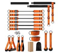 Kit De Pilates con Barra Pilates Portátil Multifuncional para Hombres Y | Equipo Ejercicio Para Gimnasio Entrenamiento Muscular, Casa, Gym, Mujeres, Hombres, Principiantes,