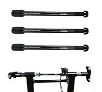 Kit de pinchos de eje pasante para aplicaciones de entrenamiento de bicicleta con rango de 12 x 142 a 12 x 148 mm e incluye arandelas cónicas y planas para la instalación (P1.0)