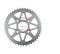 Kit de Piñón Cadena Engranajes de transmisión para motocicleta, cadena 520, 43T, 44T y 45T, piñones delanteros y traseros, aptos para motocross. Piñón de cadena(SKU 3)