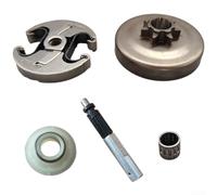 Kit de piñón de embrague de motosierra para 340 345 350 445 450 - Pieza de repuesto de montaje de rueda de accionamiento fácil de instalar