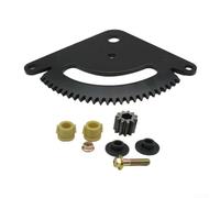 Kit de piñón de volante para tractores de césped serie L y jardín, repuesto para cortadoras de césped Scotts L1742 L2548 Saber 17 542HS 14 542GS con placa de sector y bujes