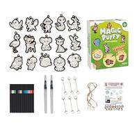 Kit de pintura 3D: juego de arte estructurado para la creatividad práctica, emocionantes actividades de pintura con efectos de patrón únicos, artísticas para proyectos de aula para