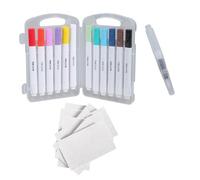 Kit de pintura con textura de espuma mágica, pluma de acuarela, pintura de hojaldre, suministros de arte