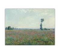 Kit de pintura de campo de amapolas de Claude Monet DIY 5D con puntos de perforación completa, pinturas artísticas para decoración de pared del hogar, 12 x 16 pulgadas