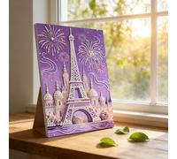 Kit de pintura de cuentas de arte con diamantes, pintura de cuentas de bricolaje con marco de color, juego de pintura de perlas de mar de ensueño para principiantes, cuadro de punto de piedras