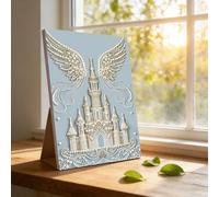 Kit de pintura de cuentas de arte de diamantes, pintura de cuentas con marco de color, juego de pintura de perlas de mar de ensueño para principiantes, cuadro hecho a mano para el hogar, decoración de