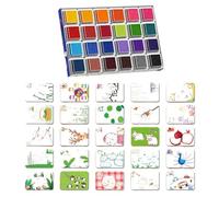 Kit de pintura de dedo de seta - pintura de dedo lavable para, material de arte para juguetes de cerámica escolar en casa festival de obras de arte, mientras que está garantizado p