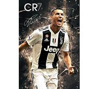 Kit de pintura de diamante 5D Cristiano Ronaldo CR7 perfecto para actividades de padres y niños regalo 30 x 40 cm, mosaico bordado para decoración del hogar, regalos hechos a mano