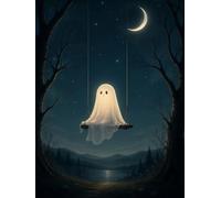Kit de pintura de diamantes 5D de Halloween para adultos, kits de arte de diamantes fantasmas