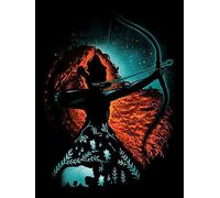 Kit de pintura de diamantes DIY Merida, arte de diamantes 5D, juego completo de bordado tipo punto de cruz, divertido