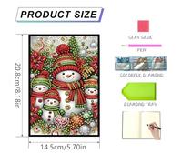 Kit de Pintura de Diamantes Mandala en Cuaderno A5, 50 Páginas, Proyecto DIY 5D con Pintura de Diamantes con Cristales y Notepad de Esquirlas de Rhinestone Regalos Creativos y Celebraciones
