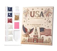 Kit de pintura de perlas DIY del 250 aniversario de EE. UU., artesanía
