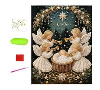 Kit de Pintura Diamantes del Belén Manualidades Religiosas Interactivas