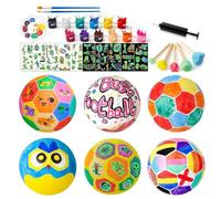 Kit de Pintura Fútbol | Crea Tu Lámpara De Balón,Materiales Artísticos Educativos para Niños Salón Aula Sala De Estar Dormitorio Día de los Niños Acción de Gracias