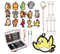 Kit de pintura hinchada para niños, juego de pintura con textura de espuma con 12 lápices de colores, actualización de DIY Puff a 3D Artcraft para actividades de manualidades, viajes, creación de arte