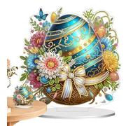 Kit de pintura para adultos, kit de pintura para principiantes, arte con pedrería, decoración de mesa con pintura sobre - pintura con piedras preciosas, decoración con diamantes de imitación en forma