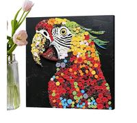 Kit de pintura para niños | Divertida decoración de pared de animales | Accesorios para pintura artística hecha a mano | Niños y familia, decoración del hogar, escuela, oficina, proyectos de arte de