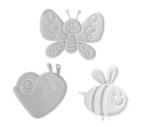 Kit de pintura para niños - Kit completo de pintura para lavable, juego de cuadros sobre lienzo | Herramienta artesanal creativa para niños | Para el aula preescolar, estudiante escolar, regalo d