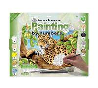 Kit de pintura por n meros grande Royal & Langnickel Junior, 38 x 28 cm, Leopardo en un rbol