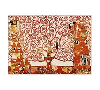 Kit de pintura por números para adultos Gustav Klimt El árbol de la vida (edición remasterizada digital) Kit de pintura al óleo por números para regalos de decoración del hogar