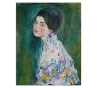 Kit de pintura por números para adultos Gustav Klimt, retrato de una dama, kit de pintura al óleo por números para regalos de decoración del hogar