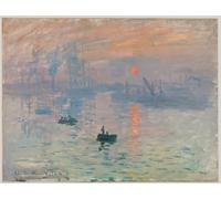Kit de pintura por números para adultos Impression·Sunrise By Claude Monet Pintura al óleo por números Kit para decoración del hogar regalos