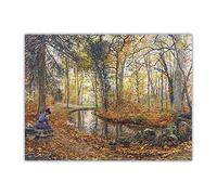 Kit de pintura por números para adultos Marie Francois Firmin Girard A Quiet Moment - Kit de pintura por números sobre lienzo