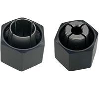 Kit de pinza de enrutador de 1/4 pulgadas y 1/2 pulgada de repuesto para Dewalt 326286-04 326286-03 Bosch 2610906283 2610906284 Hitachi 323-293 323-421 Big Horn 19 691 1. 9693 y RC050DW RC025DW (2