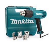 Kit De Pistola De Calor Makita 1600W 2 Velocidades Temp 350 - 500ºC 240V HG5030K