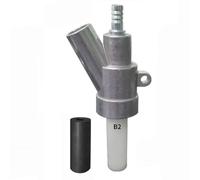 Kit de pistola de chorro de arena modelo B1/B2 con boquilla de carburo de boro de 6/8/10/12 mm para gabinete de chorro de arena B2 sandblasting gun + boron carbide 80 * 20 * 10 2 piezas
