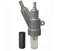 Kit de pistola de chorro de arena modelo B1/B2 con boquilla de carburo de boro de 6/8/10/12 mm para gabinete de chorro de arena B1 sandblasting gun + boron carbide 60 * 20 * 10 2 piezas