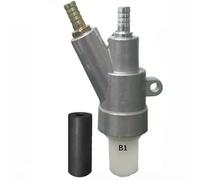 Kit de pistola de chorro de arena modelo B1/B2 con boquilla de carburo de boro de 6/8/10/12 mm para gabinete de chorro de arena B1 sandblasting gun + boron carbide 45 * 20 * 10 1pcs