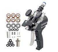 Kit de Pistola de Pintura en Aerosol Pistola de pulverización de Espuma de Poliuretano P2 Purga de Aire PU Inyección de Espuma AB Kit de Pistola de pulverización de revestimie