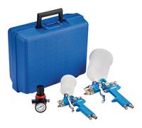 Kit De Pistola De Pintura HVLP Draper 28374 (7 Piezas) - 28374