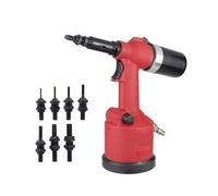 Kit de pistola for tuercas de remaches neumática hidráulica, remachadora automática, herramientas de aire, máquina remachadora de tuercas M3-M12(M3 M4 M5)