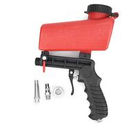 Kit de Pistola neumática para Chorro de pequeña Herramienta portátil de Chorro de para Chorro de 90PSI con Tanque de alimentación y 2 boquillas