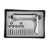Kit de Pistola para Prensar Galletas, Molde para Hacer Galletas, Máquina para Hacer Galletas, Máquina de Prensa para Hacer Pasteles y Decoración DIY para Hornear Galletas