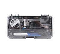 Kit de pistola para soldar temperatura ajustable pantalla LCD 90W juego de herramientas de soldadura para reparación electrónica