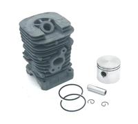 Kit de pistón de cilindro de 41,1 mm apto for Partner 33 350 351 352 | 370 371 382 390 391 401 Fórmula 400 420 421 422 530012552