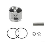 Kit de pistón de cilindro de 47 mm adecuado para motosierras MS291 MS271 1141 020 1206, juego completo que incluye pistón de montaje de cilindro y sellos de motor (conjunto de pistón)