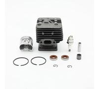 Kit de pistón de cilindro de aluminio de 40 mm con revestimiento resistente | Ajuste exacto para FT250, HT250, FS250, rendimiento óptimo, montaje directo sin modificaciones