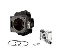 Kit de pistón de cilindro de motosierra de 52 mm para SL MS382, montaje completo con forro y anillo, construcción de aluminio, compatible con modelos de sierra de tronco