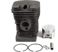 Kit de pistón de cilindro de repuesto de 38 mm para motosierras SL 017 018 MS170 MS180 con números de pieza OEM 1130 0201208 y 9639 003 1585 para fiabilidad operativa