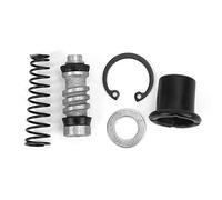 Kit de pistón de reparación de cilindro maestro de freno de embrague de motocicleta, kit de pistón de reparación de cilindro maestro de freno de embrague de motocicleta de 12,7 mm con resorte de junta