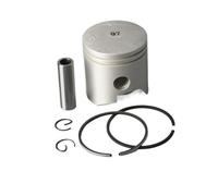 Kit de pistón estándar con Anillo de pistón para Motores fueraborda de 2 Tiempos 9.9HP 15HP Compatible con Varios Modelos D56mm