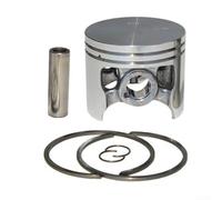 Kit de pistón para 044 MS440 50 mm con anillos Pin 12 mm Piezas de reconstrucción Motosierra Motor Juego de reparación