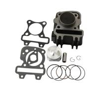 Kit De Pistón Para Para Scarabeo 50 Sport Para City Para One 50cc 4T 2V Piezas Motor Scooter 70cc 47mm Kit Bloque De Cilindro Gran Pistones