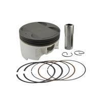 Kit de pistón y aro de pistón, tamaño de orificio de 83 mm, compatible con AN400 AN 400 Skywave 400 DL650 SV650 DR350