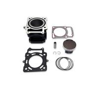 Kit De Pistón ZS174MN-5 Junta Pasador Anillo Pistón Bloque Cilindro 74mm Para ZONGSHEN NB300 4T Cilindro Motor Motocicleta Bicicleta Refrigerada Por Agua Pistones(Kit-Black)